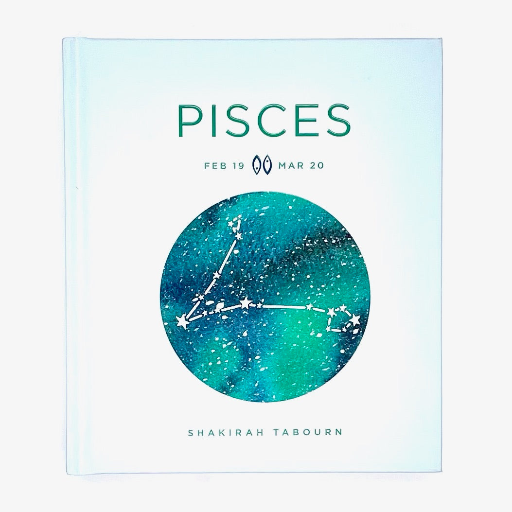 Book cover of Pisces zodiac book.