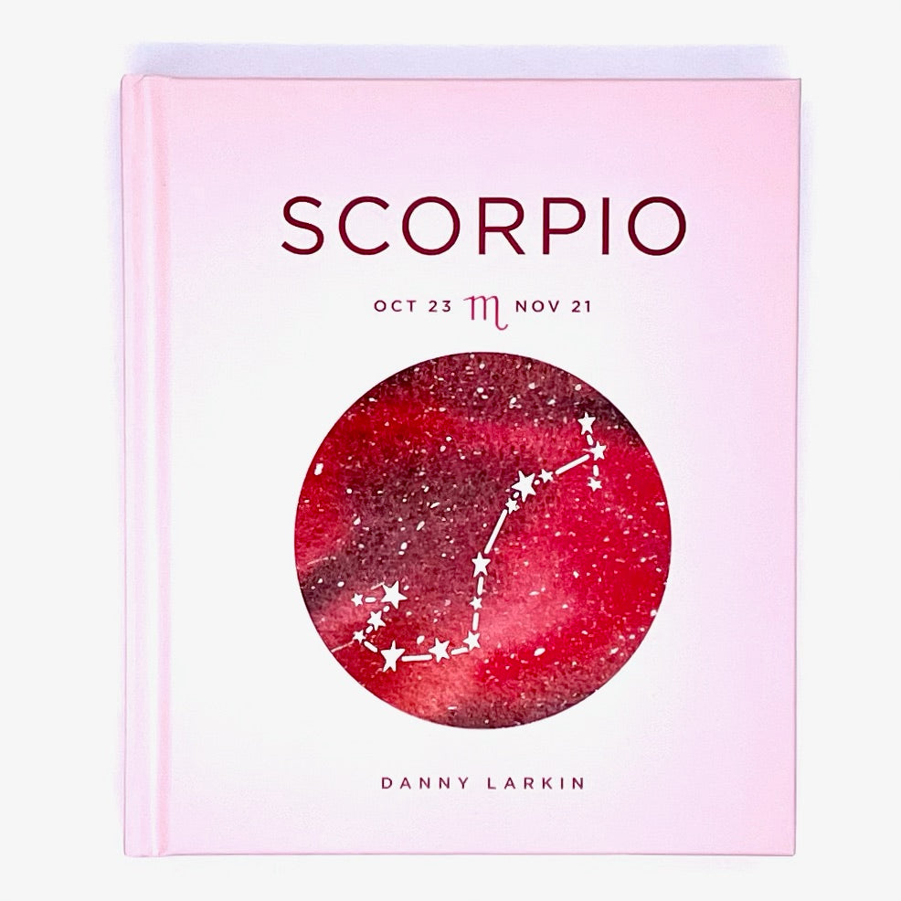 Book cover of Scorpio zodiac book.