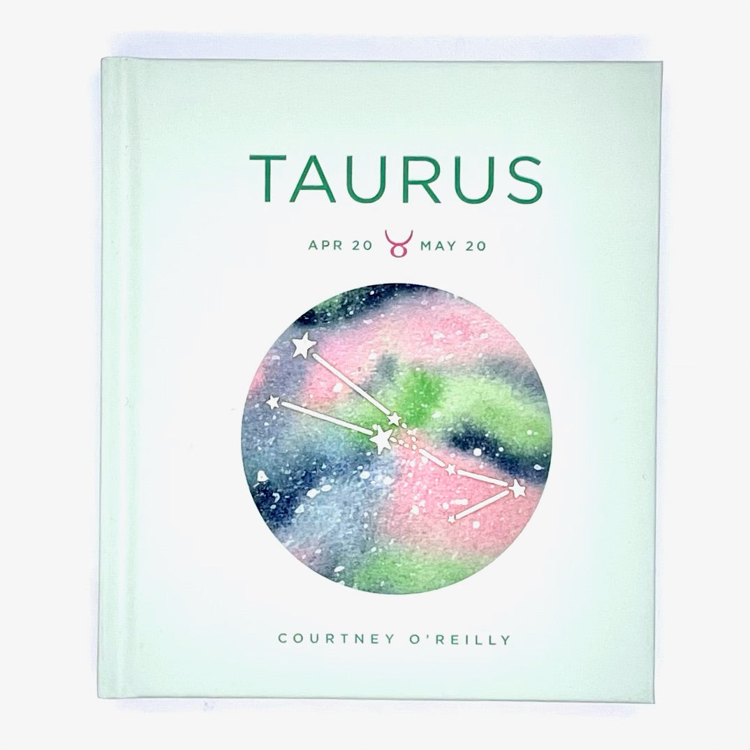 Book cover of Taurus zodiac book.