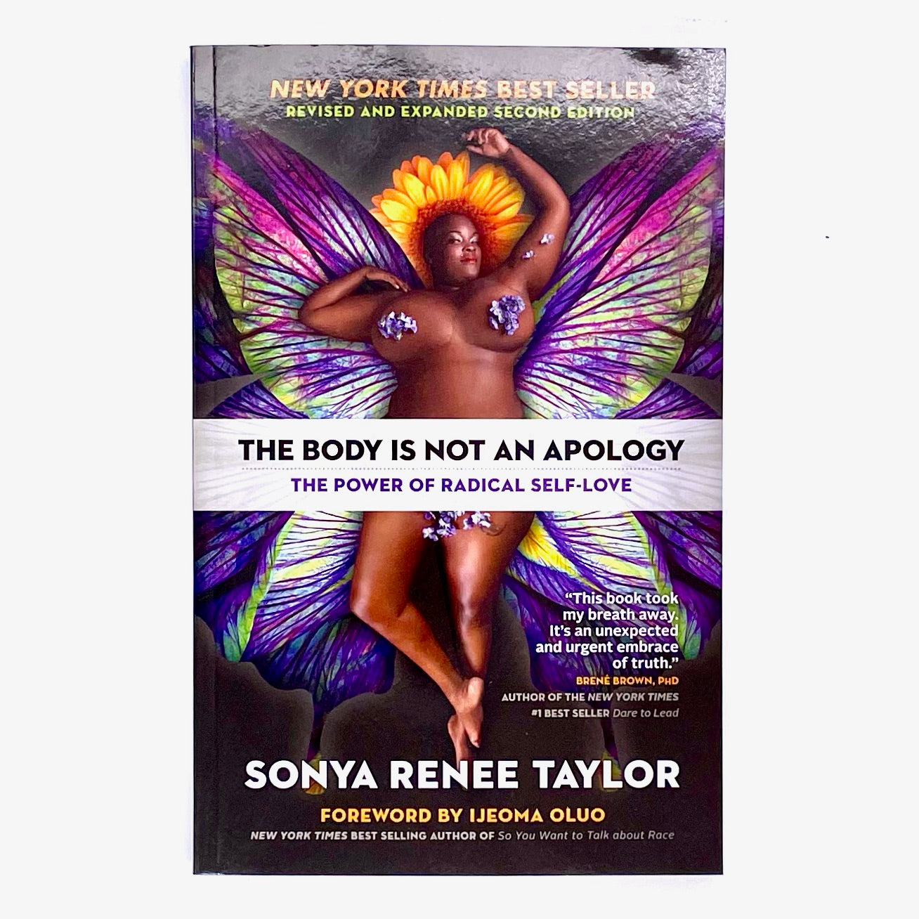 Book cover of The Body is not an Apology, the power of radical self-love by Sonya Renee Taylor.