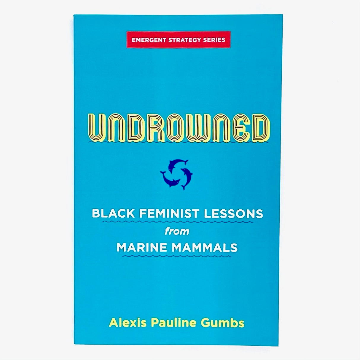 Book cover of Undrowned, black feminist lessons from marine mammals by Alexis Pauline Gumbs.