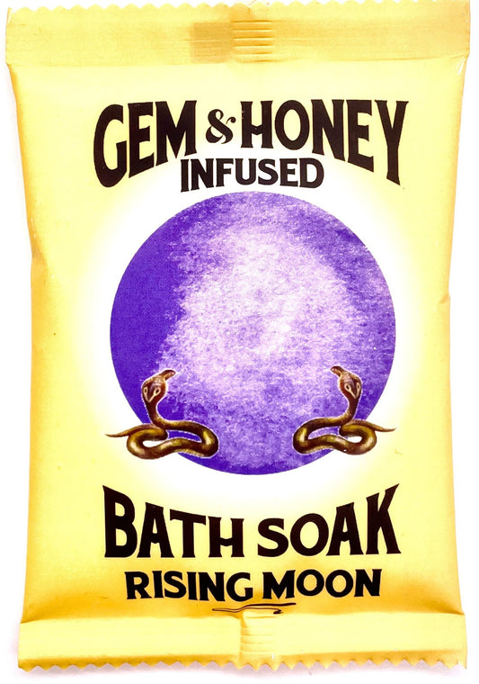 Wild Yonder bath salt in rising moon.